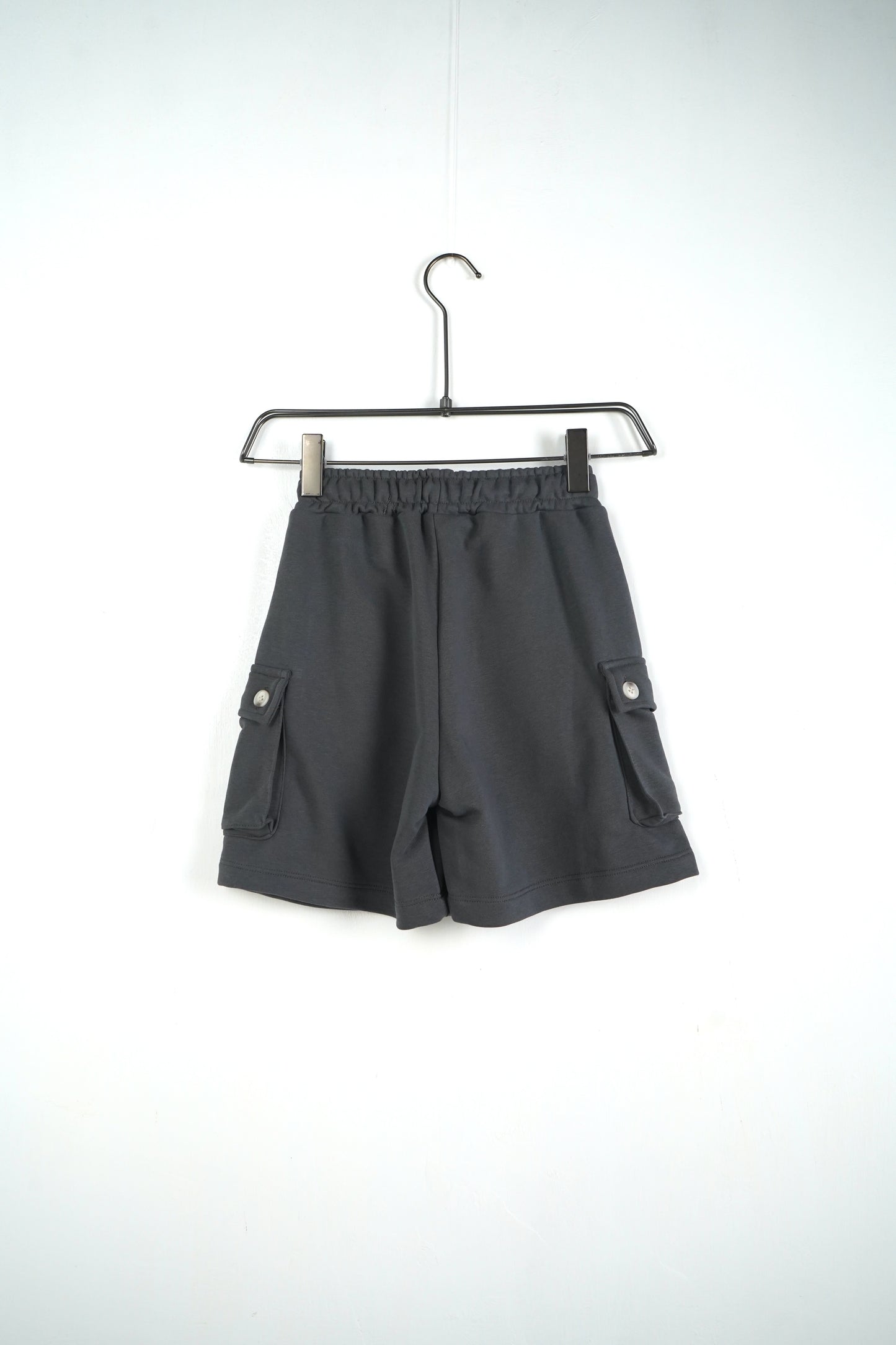 CARGO KIDS IN COTONE GRIGIO PIOMBO