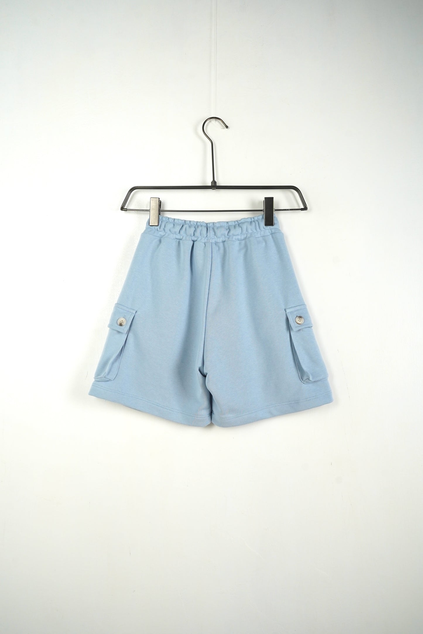 CARGO KIDS IN COTONE CELESTE