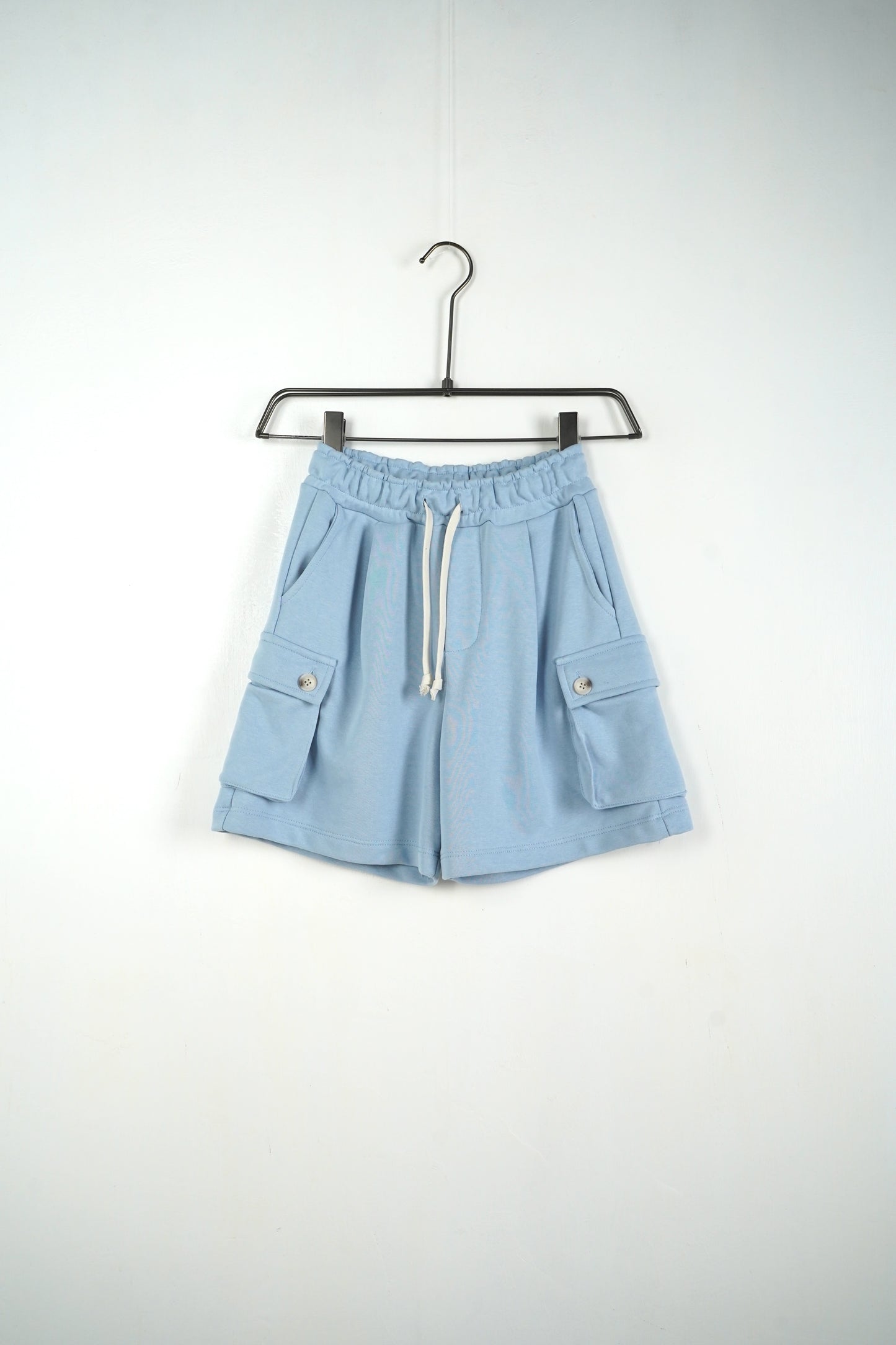 CARGO KIDS IN COTONE CELESTE