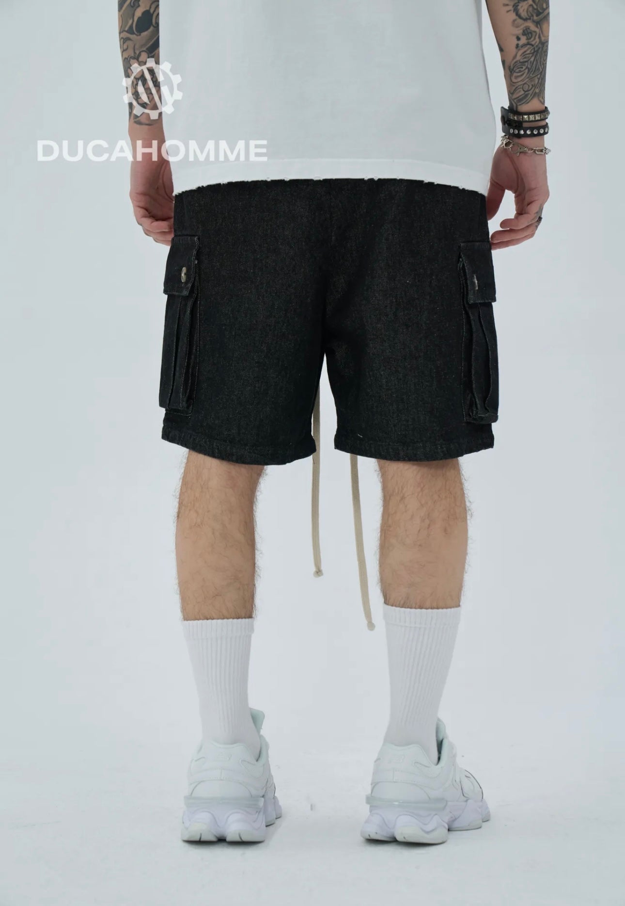 CARGO MOD DENIM NERO