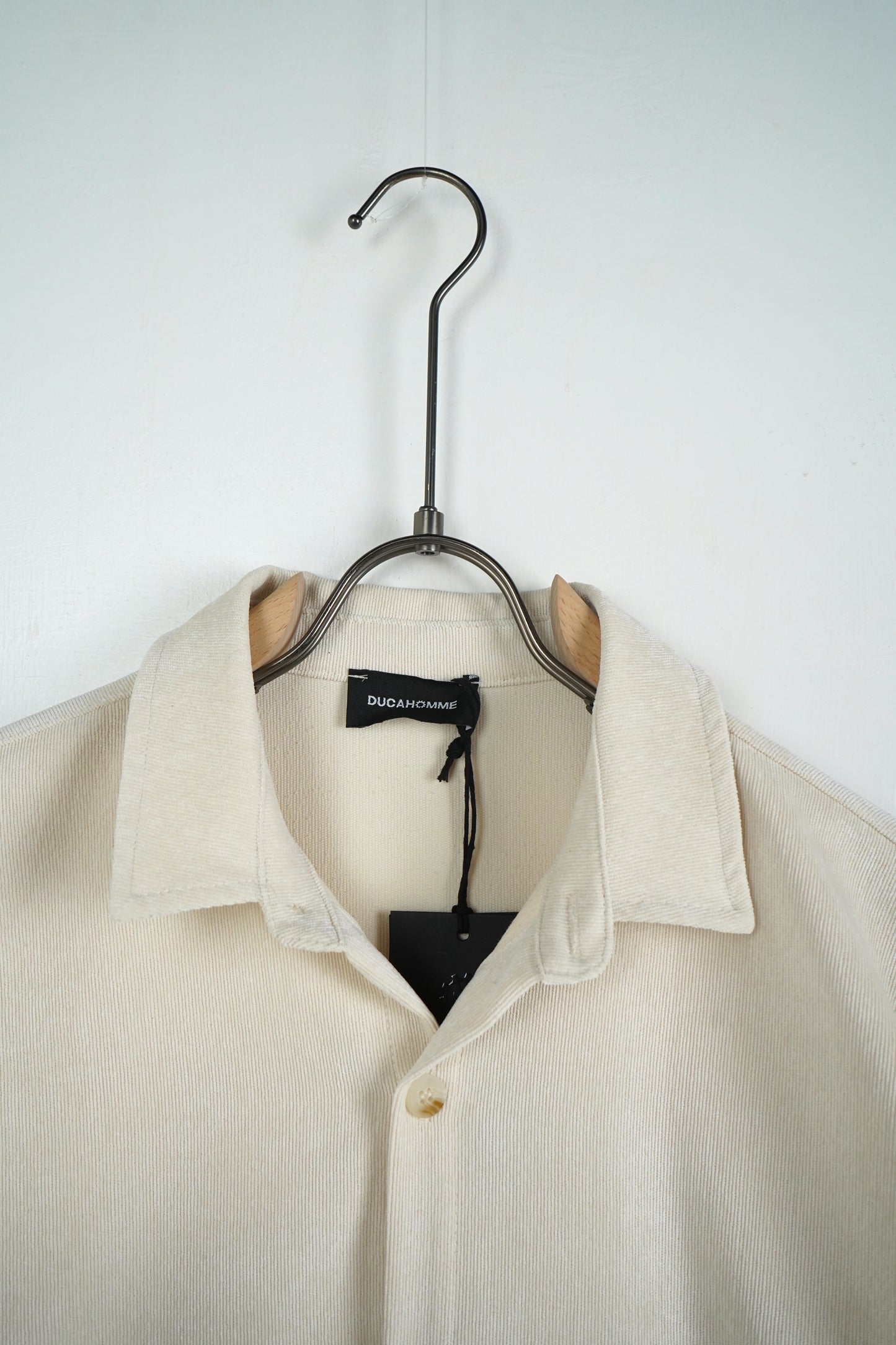 CAMICIA A COSTINE MILLERIGHE BEIGE