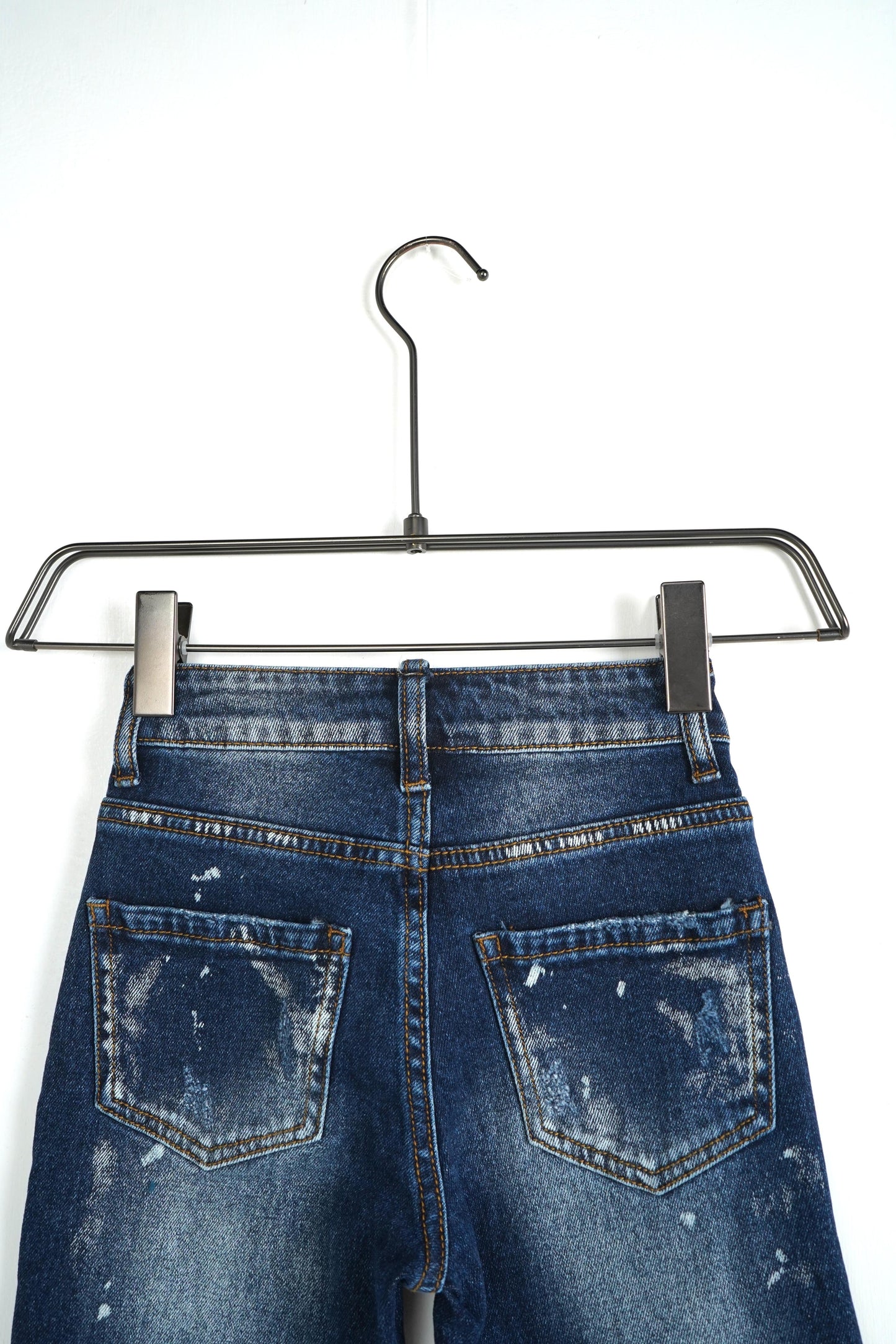 JEANS SKINNY KIDS SVERNICIATO NERO