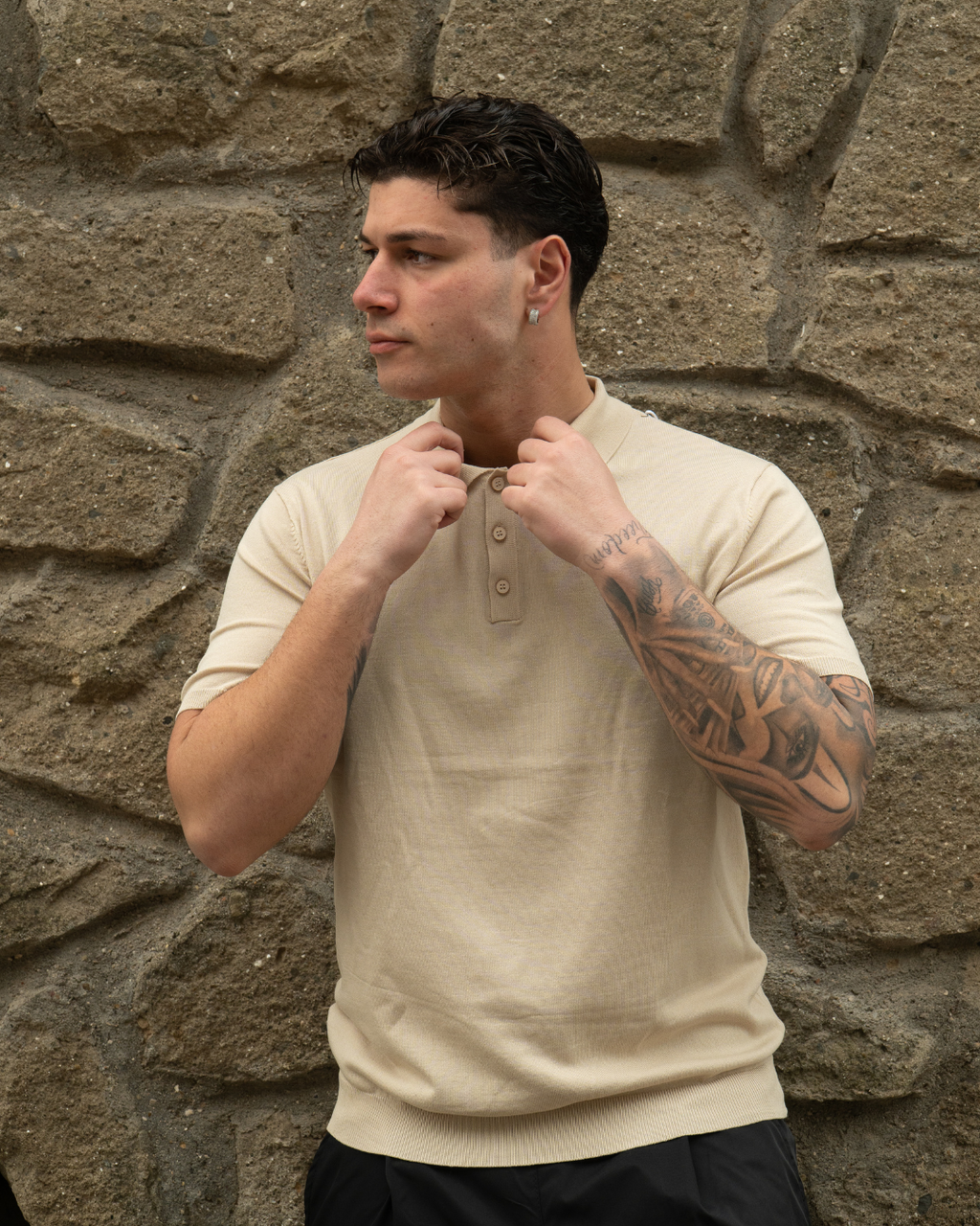 POLO IN FILO 3 BOTTONI