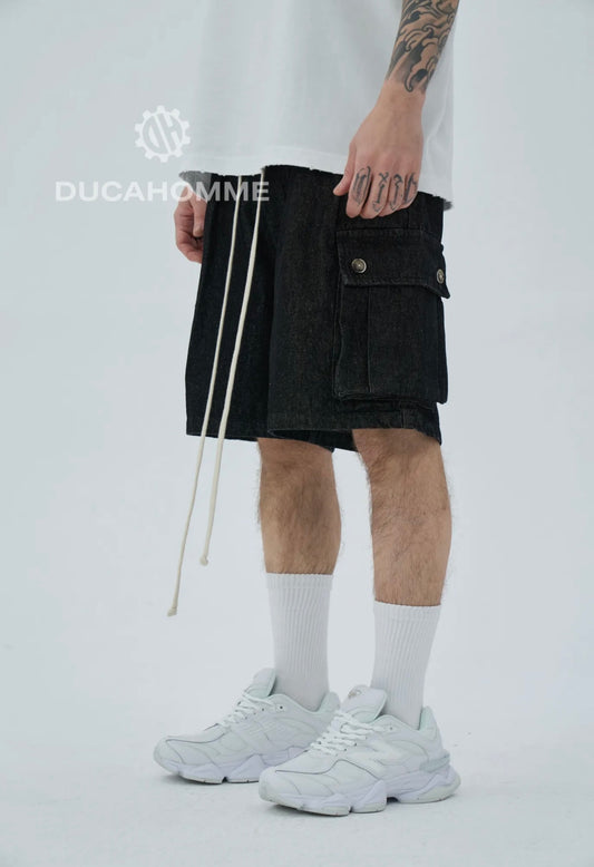 CARGO MOD DENIM NERO