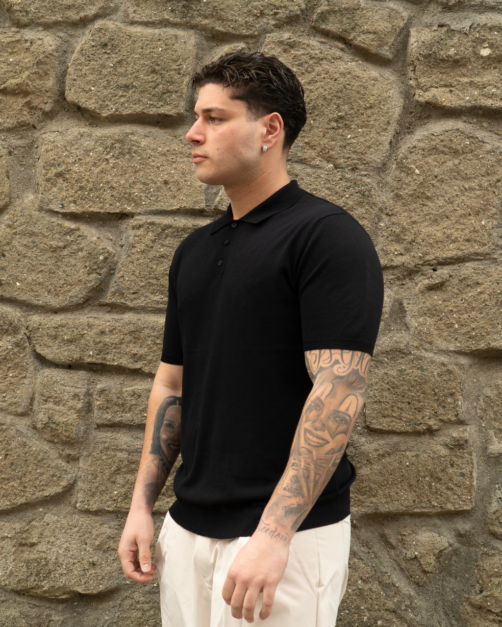 POLO IN FILO 3 BOTTONI