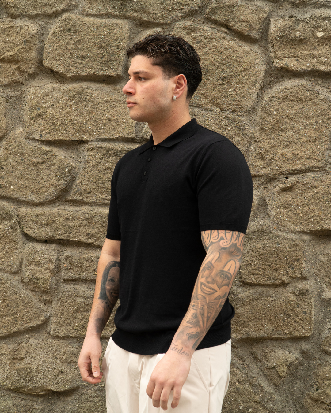 POLO IN FILO 3 BOTTONI