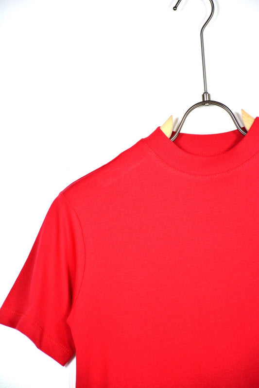 T-SHIRT KIDS COLLO ALTO ROSSA