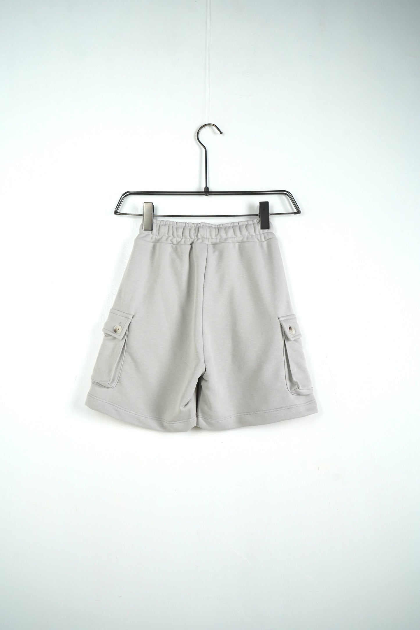 CARGO KIDS IN COTONE GRIGIO GHIACCIO