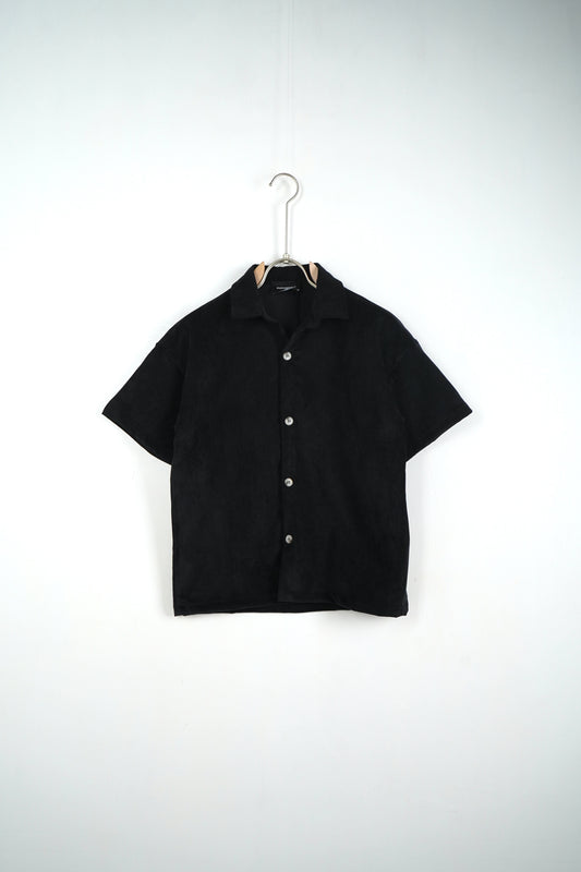 CAMICIA KIDS A COSTINE NERA