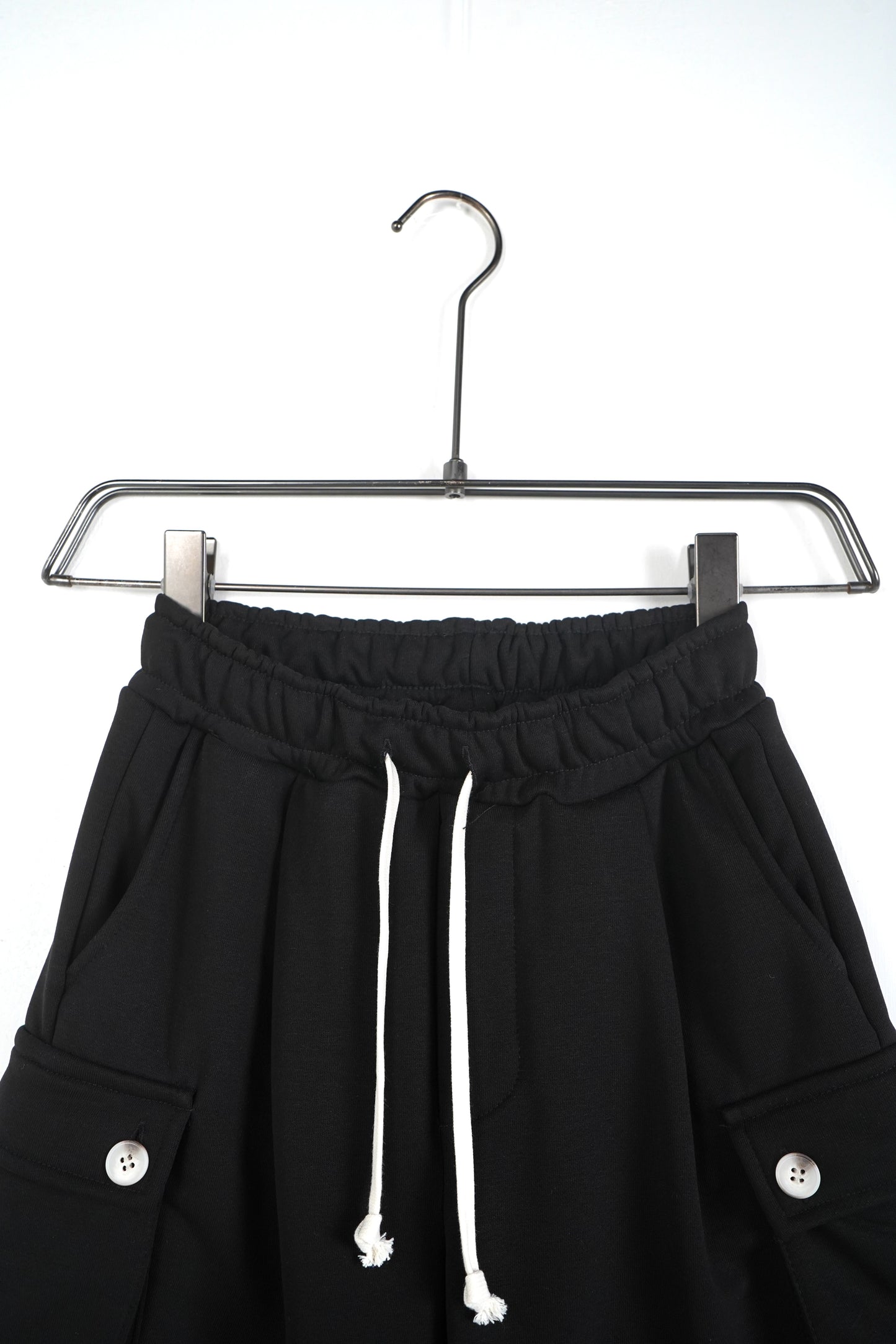 CARGO KIDS IN COTONE NERO