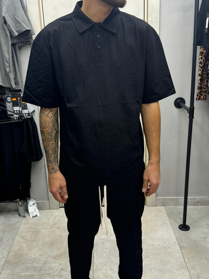 POLO OVER SIZE NERA