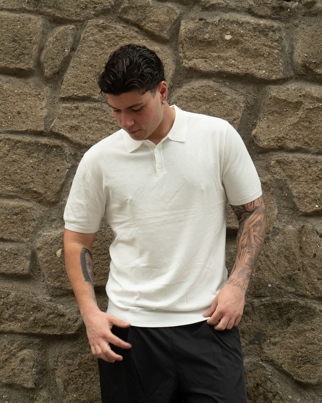 POLO IN FILO 3 BOTTONI