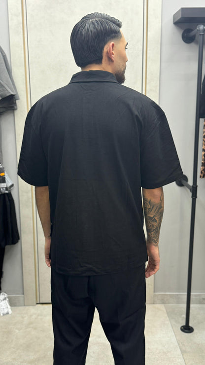 POLO OVER SIZE NERA
