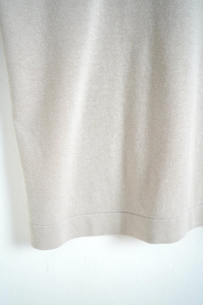MAGLIA IN FILO PRIMAVERILE BEIGE
